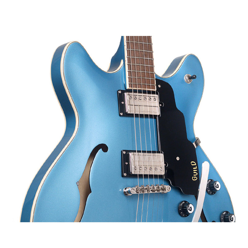 GUILD Starfire I DC GVT Semi Hollow Body - Pelham Blue