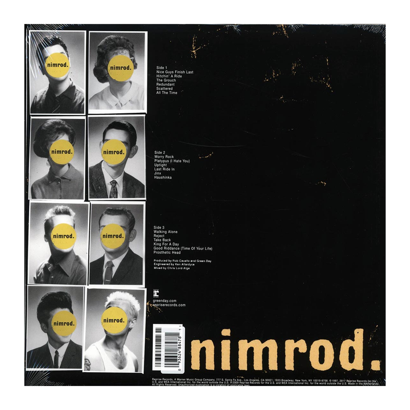 Green Day - Nimrod 2 x LP (Etched Vinyl, Gatefold)