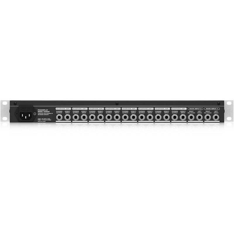 BEHRINGER HA8000 8-Channel High-Power Amp