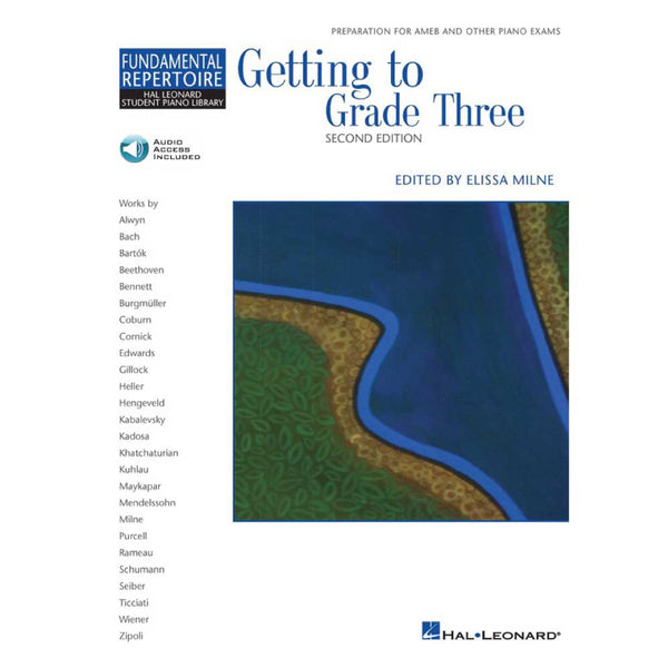 HLSPL HAL LEONARD GETTING TO GRADE THREE BOOK BOOK &amp; CD