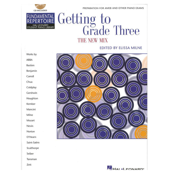 HLSPL HAL LEONARD GETTING TO GRADE THREE NEW MIX BOOK &amp; CD