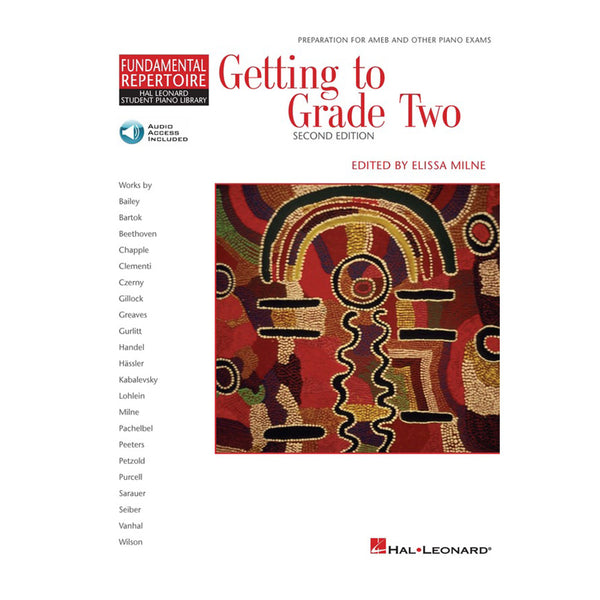 HLSPL HAL LEONARD GETTING TO GRADE TWO BOOK &amp; CD