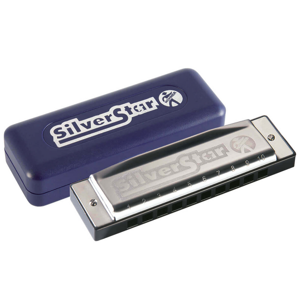 HOHNER Silver Star Enthusiast Series Diatonic Harmonica - C