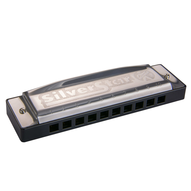 HOHNER Silver Star Enthusiast Series Diatonic Harmonica - C