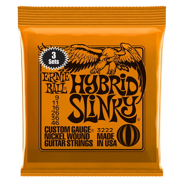 ERNIE BALL Hybrid Slinky 9 - 46 Gauge 3 Pack