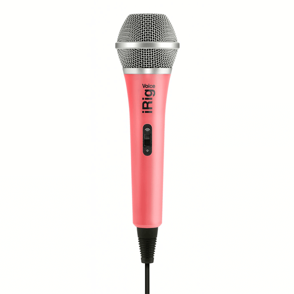 IRIG VOICE Pink - Handheld Mic-Main
