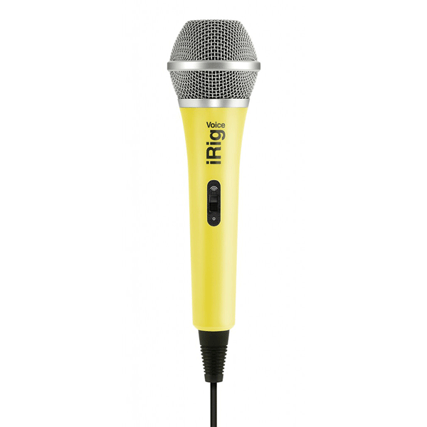 IRIG VOICE Yellow - Handheld Mic-Main