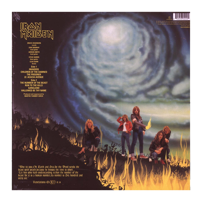 Iron Maiden - The Number Of The Beast LP (180g)