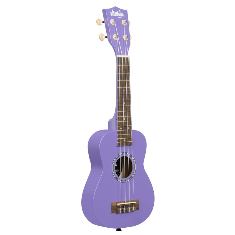 Kala Ukadelic Series Beginner Ukulele - Ultraviolet