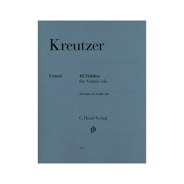 KREUTZER - 42 ETUDES FOR VIOLIN SOLO HENLE