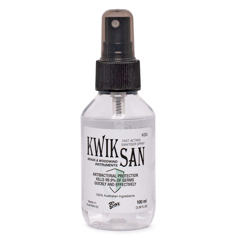 KWIK SAN for Brass &amp; Woodwind Instruments – 100ml