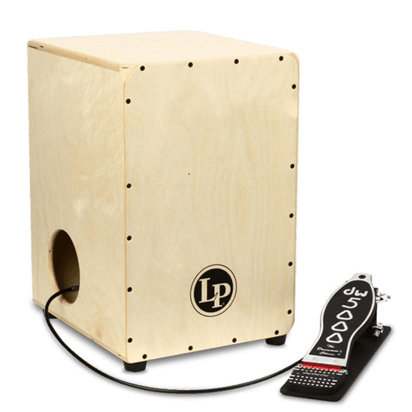 LP 2 Sided Cajon With DW Cajon Pedal