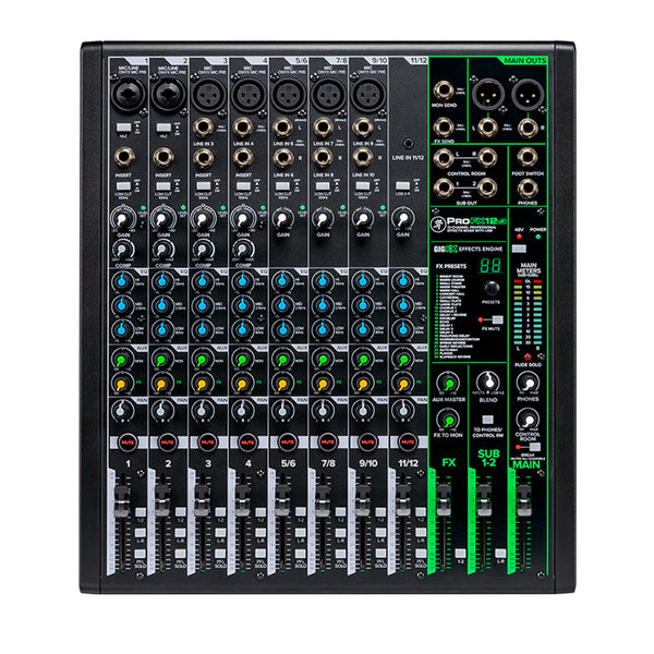 MACKIE PROFX 12ch Mixer w/ Effects