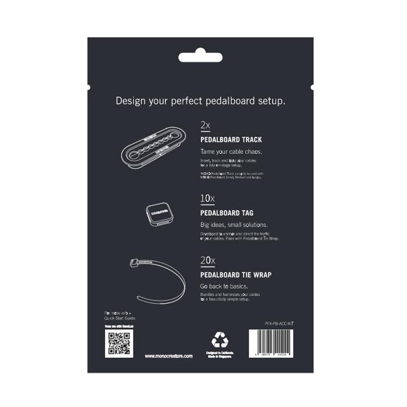 Mono Pedal Board Accessories Kit