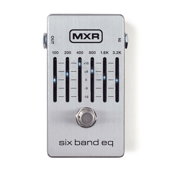 MXR 6 Band Graphic EQ - Silver-Main