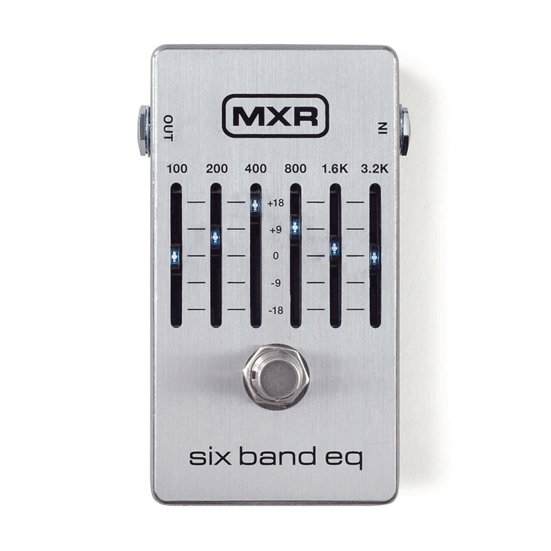 MXR 6 Band Graphic EQ - Silver-Main