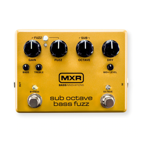 MXR SUB OCTAVE BASS FUZZ PEDAL