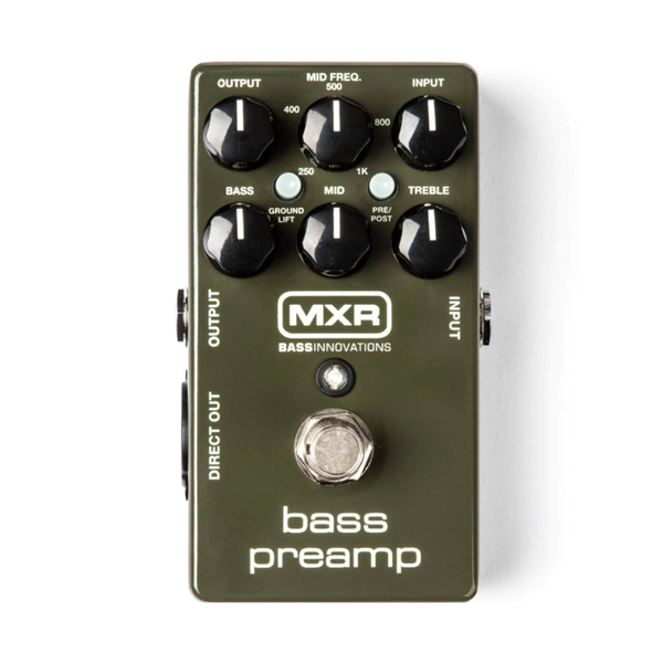 MXR M81 BASS PREAMP PEDAL Studio Quality