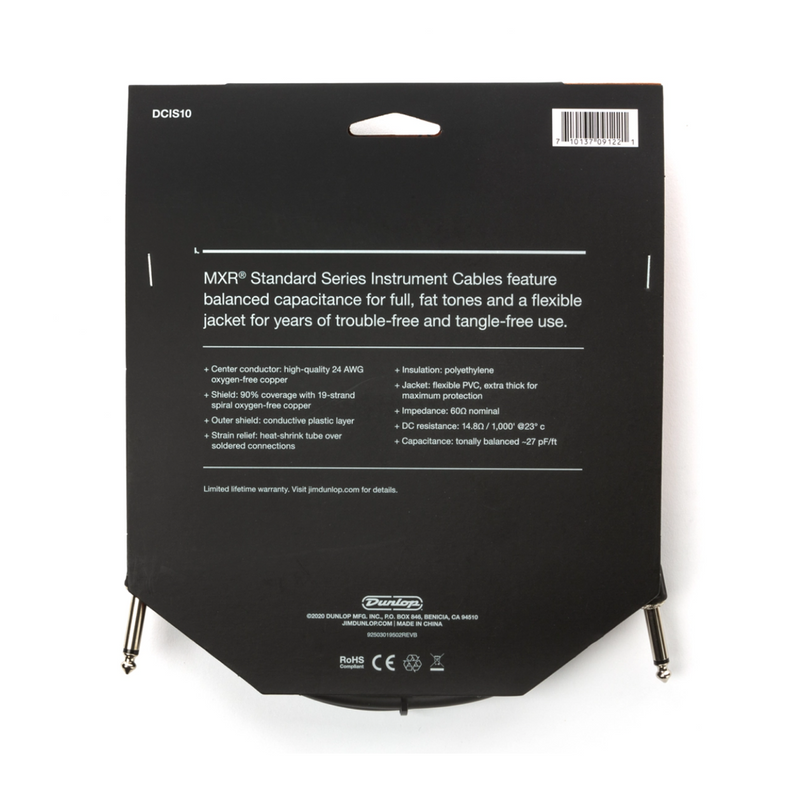 MXR 20 FT Instrument Cable