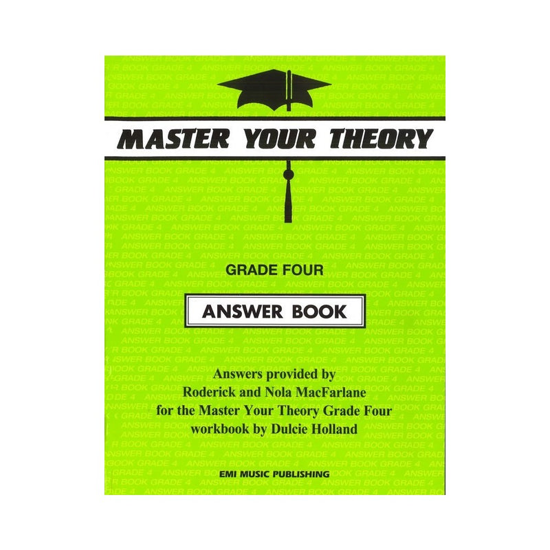 Master Your Theory Answer Book 4