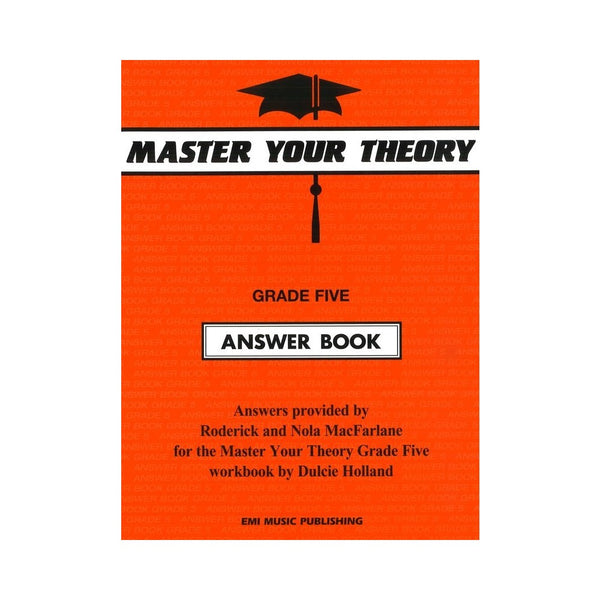 Master Your Theory Answer Book 5