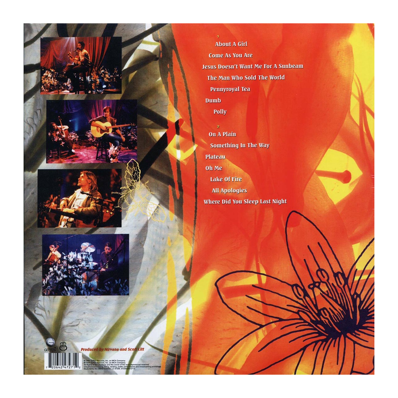 Nirvana - Unplugged In New York LP inc. MP3 (180g, Audiophile)