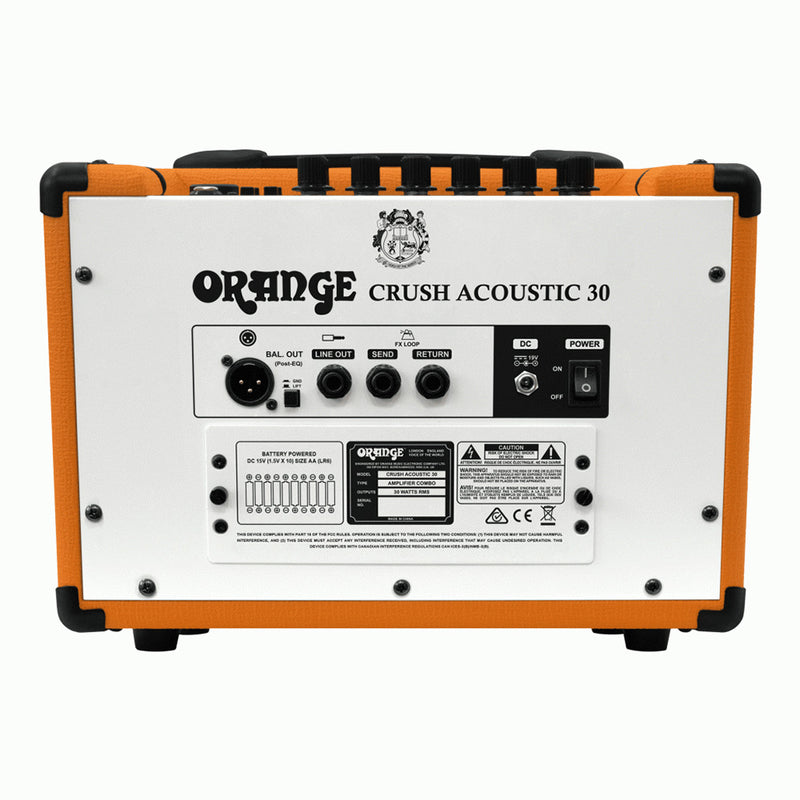 ORANGE Crush Acoustic 30 Watt Twin Channel Amp