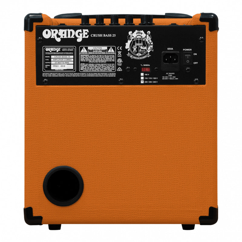 ORANGE  Crush Bass 25 Combo Amplifier