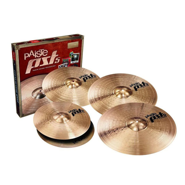 PAISTE PST5 Universal Pack with Bonus 18" Crash