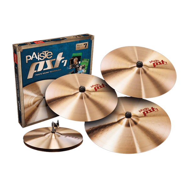 PAISTE PST7 Universal Cymbal Pack - Bonus Crash-Main