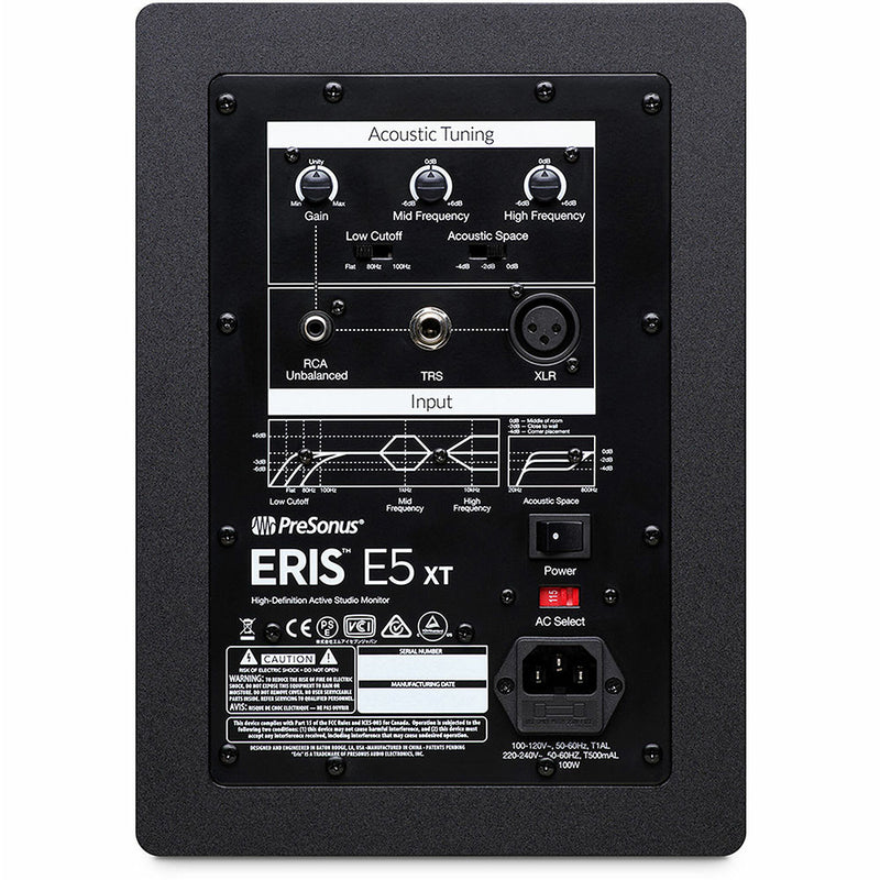 PRESONUS ERIS E5XT Active Studio Monitor - Single