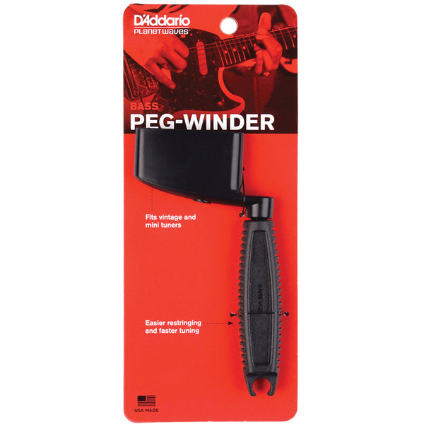 D'ADDARIO PW1B Bass Guitar Peg Winder