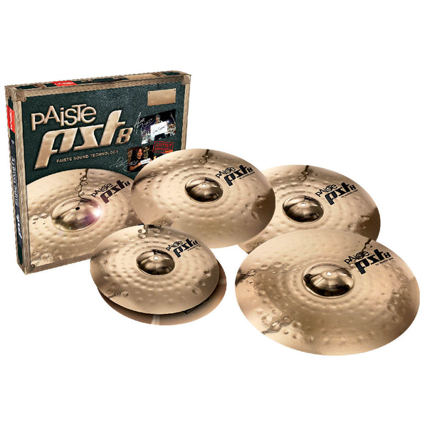 PAISTE PST8 UNIVERSAL CYMBAL SET WITH BONUS 18" CRASH