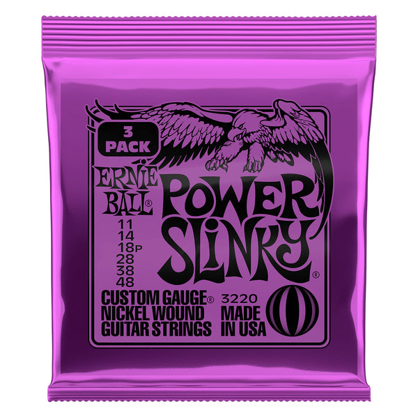 ERNIE BALL Power Slinky 11 - 48 Gauge 3 Pack