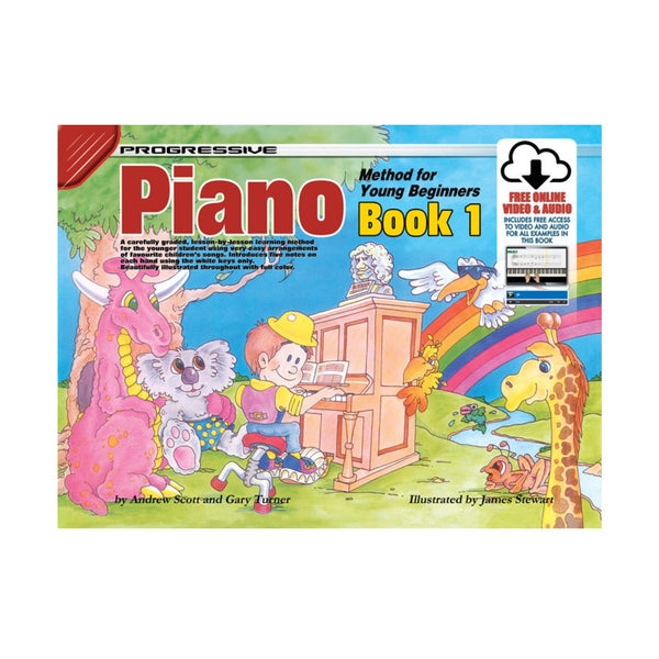 18326 Progressive Young Beginner Piano BK 1 Online Media