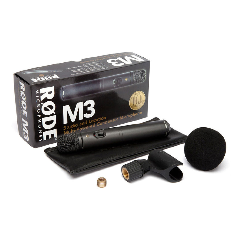 RODE M3 DUAL POWER CONDENSER MICROPHONE