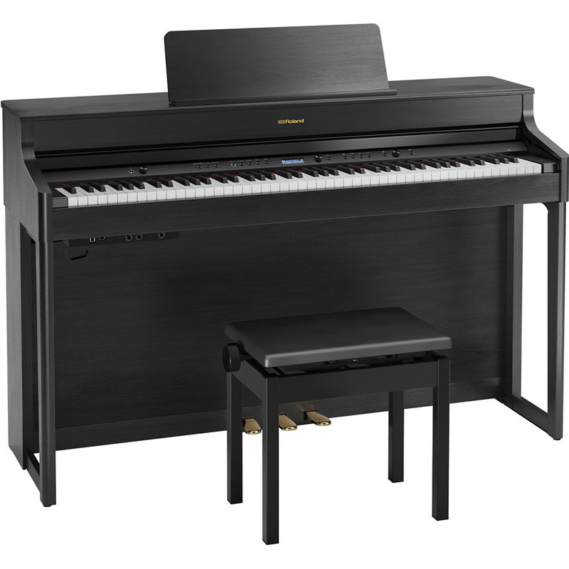 ROLAND HP702CH Digital Piano - Charcoal Black