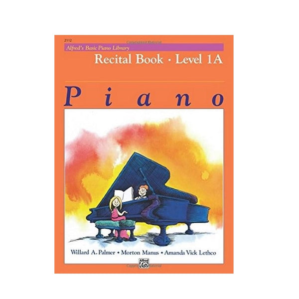 ALFRED BASIC PIANO RECITAL BOOK LEVEL 1A