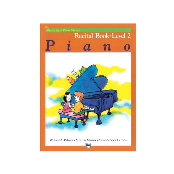ALFRED BASIC PIANO RECITAL BOOK LEVEL 2