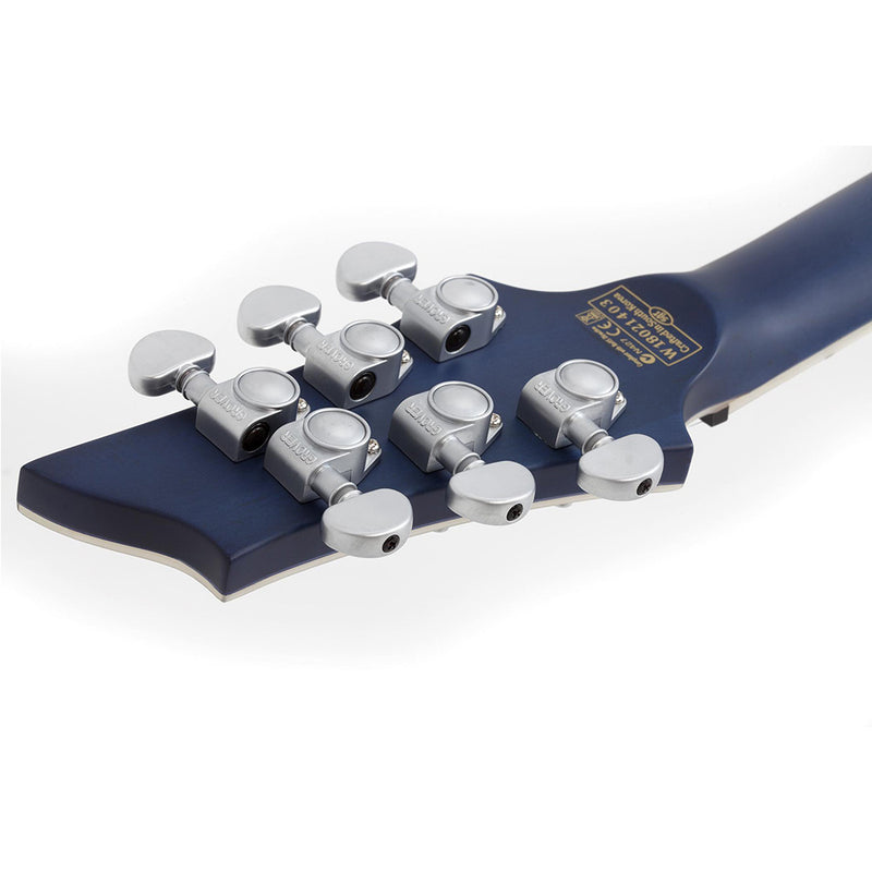 SCHECTER C-1 Platinum - See Thru Midnight Blue