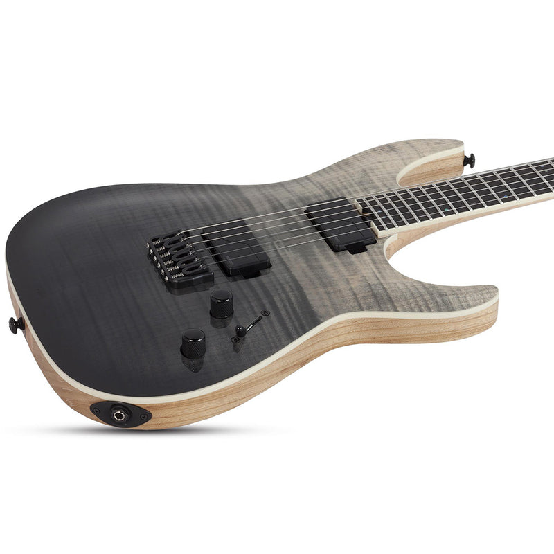 SCHECTER C-1 SLS Elite - Black Fade Burst