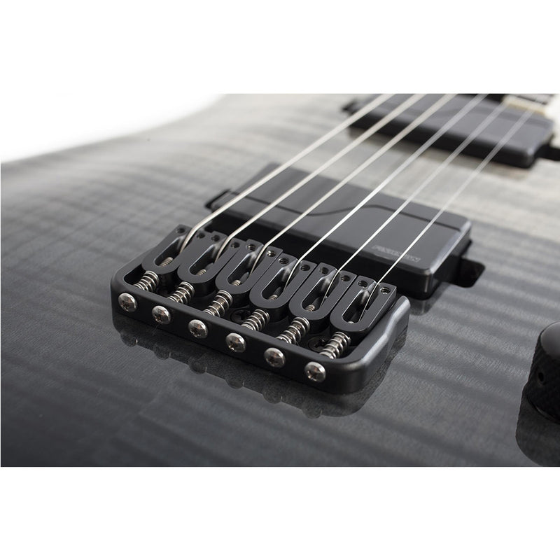 SCHECTER C-1 SLS Elite - Black Fade Burst