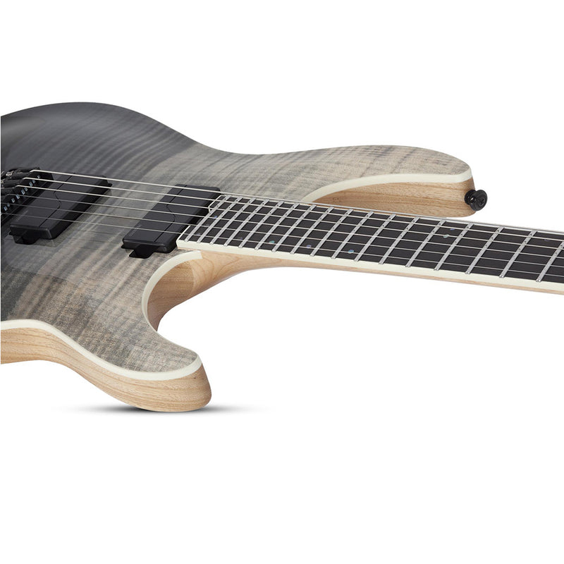 SCHECTER C-1 SLS Elite - Black Fade Burst