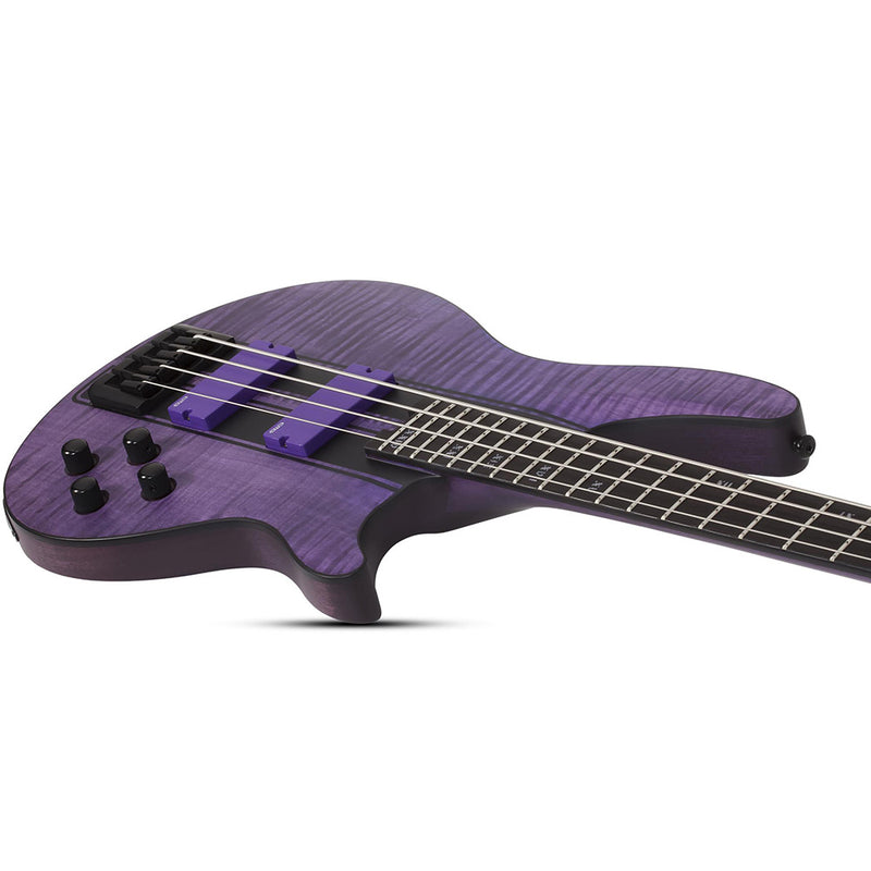 SCHECTER C 4 GT Satin Trans Purple