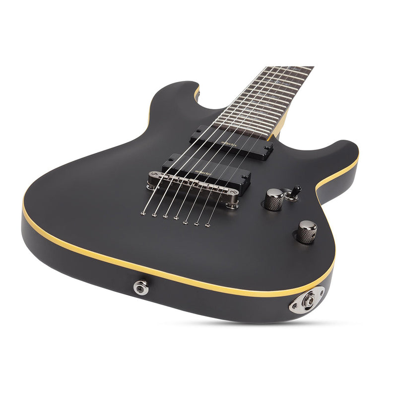 SCHECTER Demon 7 - Aged Black Satin