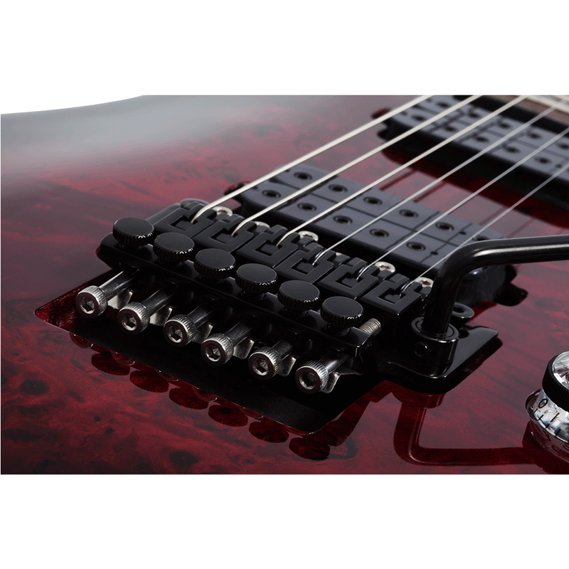 SCHECTER Omen Elite 6 FR - Black Cherry Burst