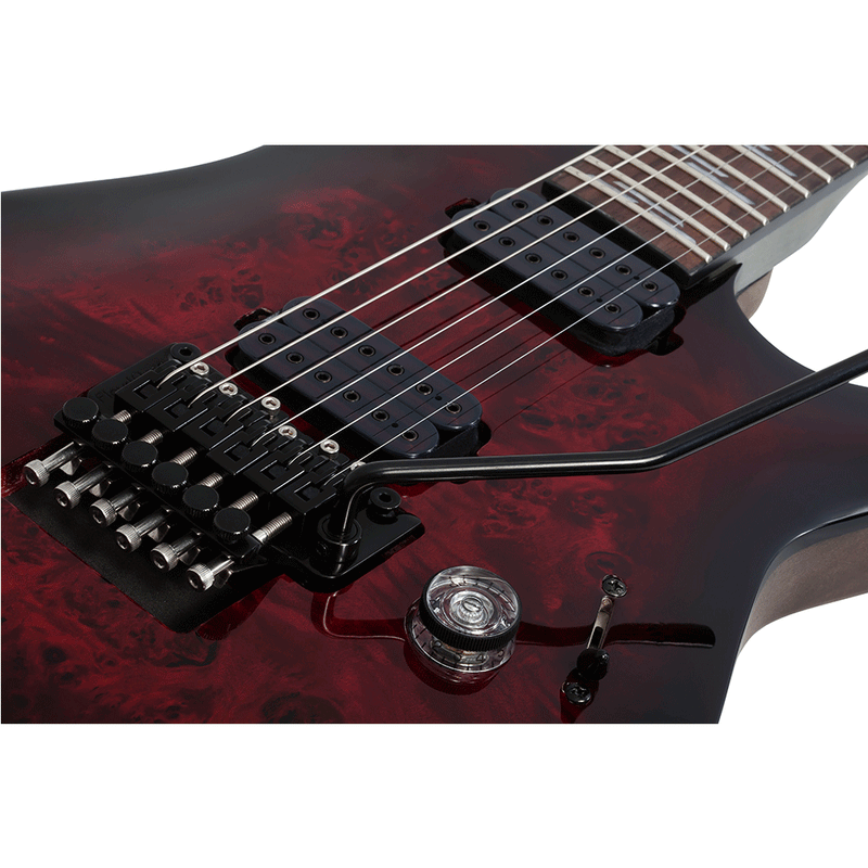 SCHECTER Omen Elite 6 FR - Black Cherry Burst