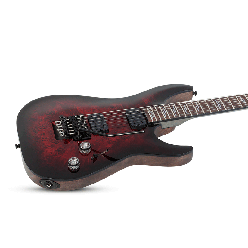 SCHECTER Omen Elite 6 FR - Black Cherry Burst