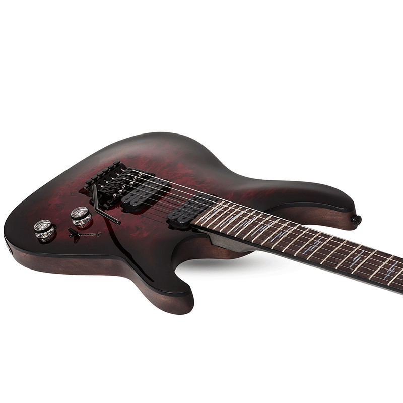 SCHECTER Omen Elite 6 FR - Black Cherry Burst