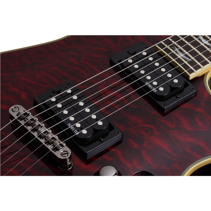 SCHECTER Omen Extreme Left Hand - Black Cherry